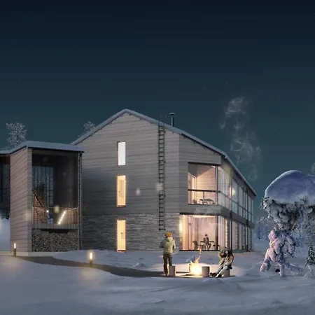 Apartment Lux Lapland Gielas Ski-in Ski-out, Aurora View, Utsuvaara *